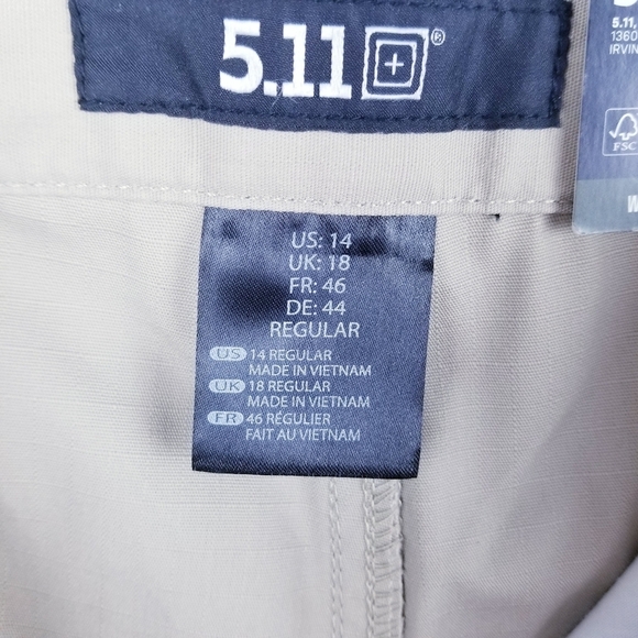 5.11 Taclite Pro Pant Women's TDU Khaki NWT, size 14 - Picture 13 of 16